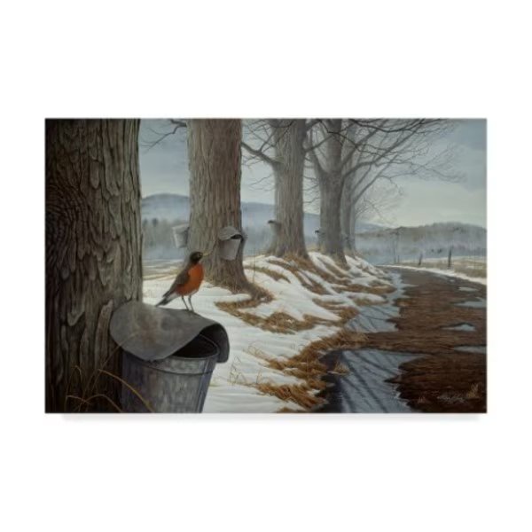 Wilhelm Goebel 'March Into Spring' Canvas Art, 16x24, Trademark Fine Art, Mfr#: ALI33785-C1624GG